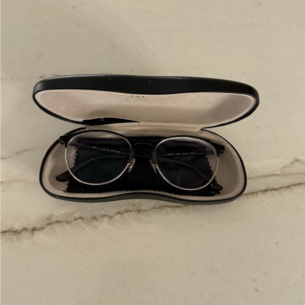 RAY BAN FRAMES ONLY EYEGLASSES RB 6375 2861 BLACK 53-18-145 - Picture 14 of 14